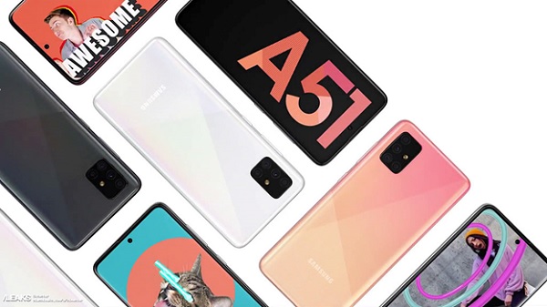 Lộ diện ảnh render và cấu hình Galaxy A51: Exynos 9611, camera 48MP, ra mắt ngày 12/12