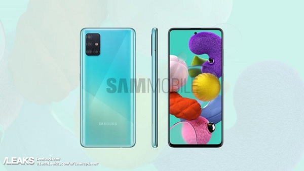 Samsung Galaxy A51 sở hữu chip Exynos 9611, pin 4.000 mAh, có hỗ trợ sạc nhanh