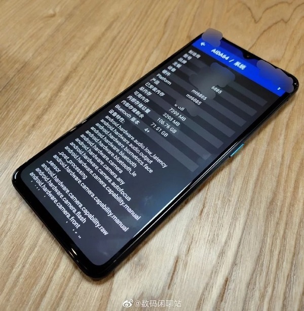 Hình ảnh OPPO Reno3 rò rỉ