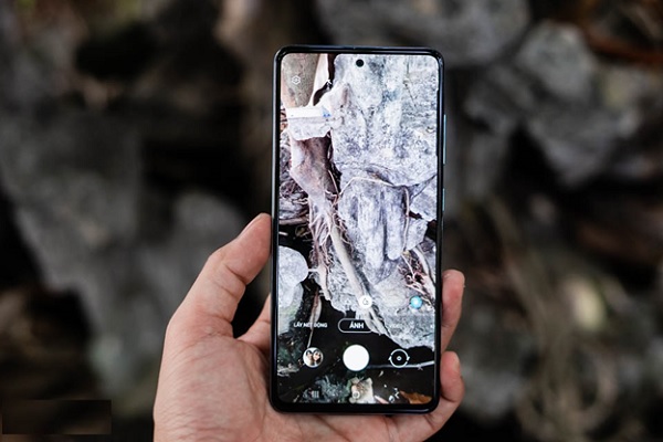 Giao diện camera trên Galaxy A51