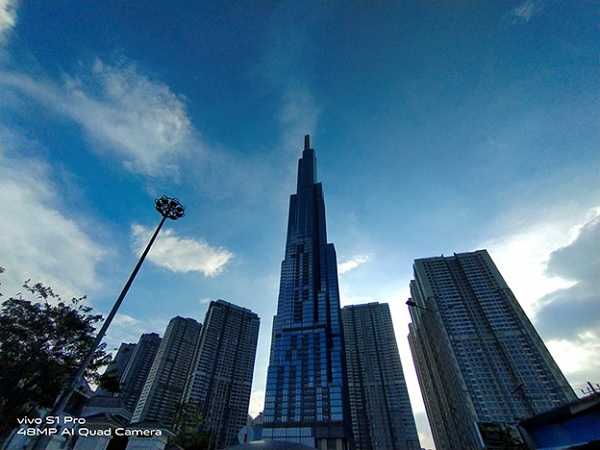 Ảnh chụp từ camera góc siêu rộng