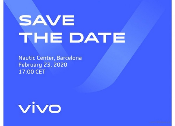 Thiệp mời tới dự MWC 2020 của Vivo