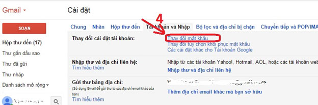 Đổi mật khẩu Gmail (6)