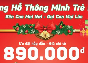 Đồng hồ thông minh trẻ em – Món quà Giáng sinh ý nghĩa dành cho con yêu