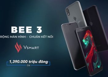 Giá bán Vsmart Bee 3 chỉ 1,39 triệu – Phiên bản nâng cấp nhẹ với màn hình HD+ 6 inch, RAM 2GB