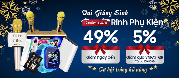 Vui Giáng sinh - Rinh phụ kiện
