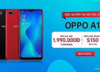 Mua OPPO A1k nhận ưu đãi “không giới hạn” với gói cước viễn thông Viettel