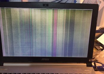 Lỗi màn hình Laptop bị sọc
