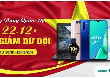 Mừng ngày Quân đội – Giá giảm dữ dội