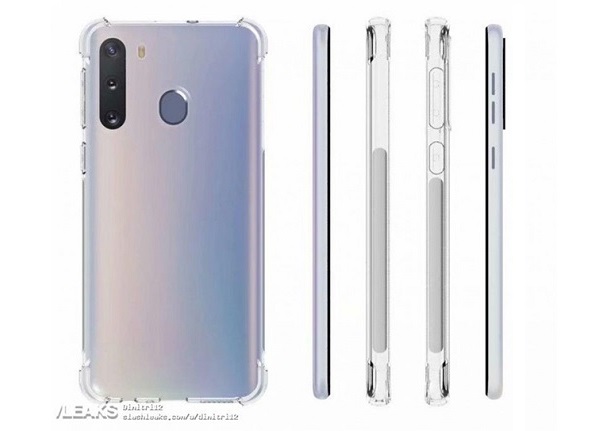 Cận cảnh mặt sau của Galaxy A21