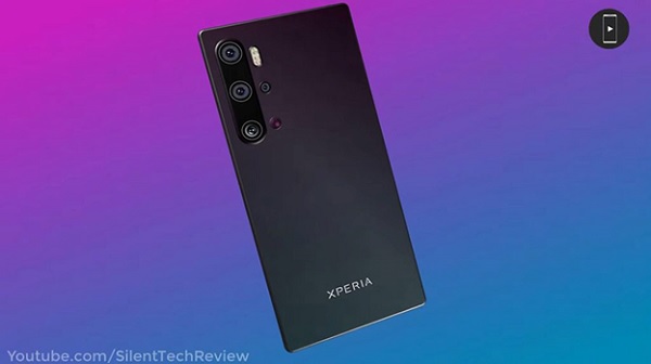 Mặt sau của Xperia 6 5G 2020