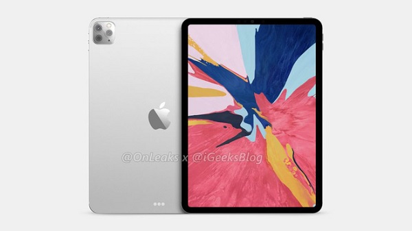 Ảnh render iPad Pro 2020