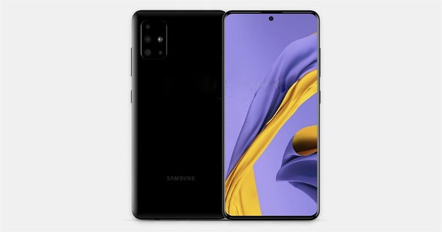 Ảnh Galaxy A51 được tiết lộ trước đó.