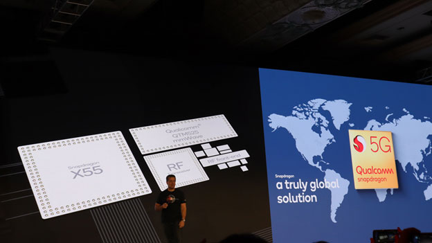 Chip Snapdragon 865 không tích hợp sẵn modem 5G