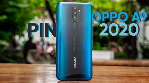 Thời lượng pin OPPO A9 2020: 13 tiếng chơi game, xem phim “tẹt ga”, sạc gần 4 tiếng