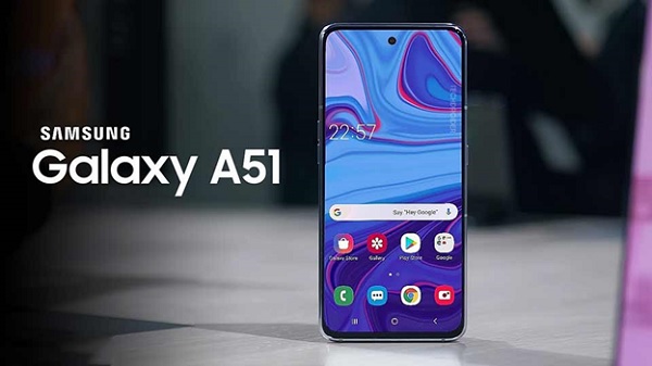 Galaxy A51 được trang bị 4 camera sau