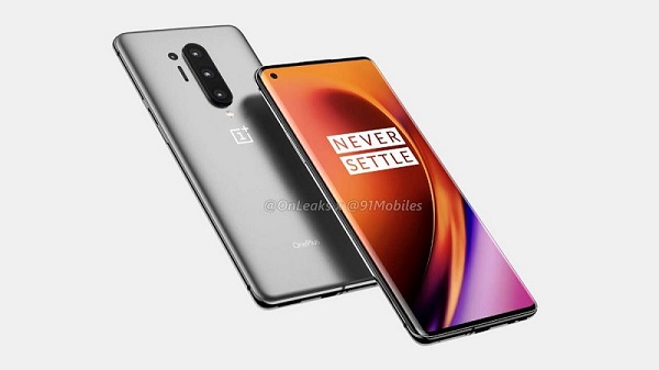 Ảnh render của OnePlus 8 Pro