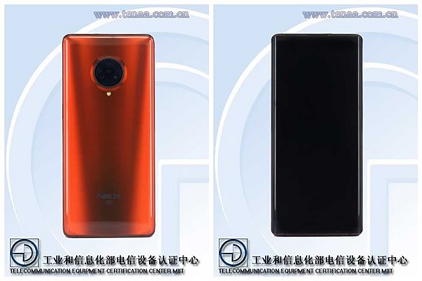 Lộ diện hình ảnh Vivo NEX 3 5G phiên bản màu cam