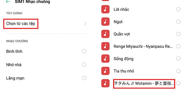 cách cài nhạc chuông cho samsung