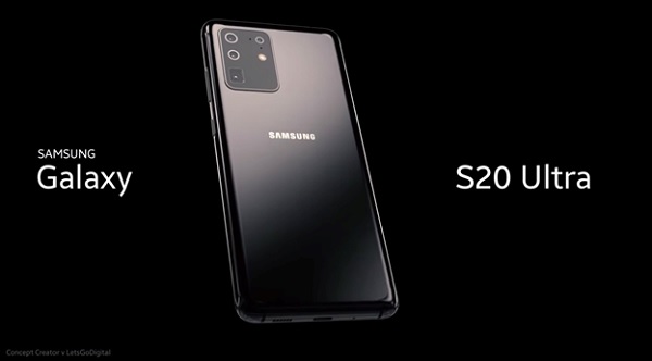 Ảnh minh họa Galaxy S20 Ultra