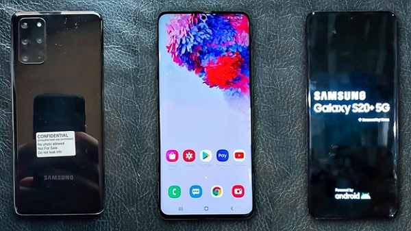 Rò rỉ hình ảnh thực tế Galaxy S20+ rò rỉ
