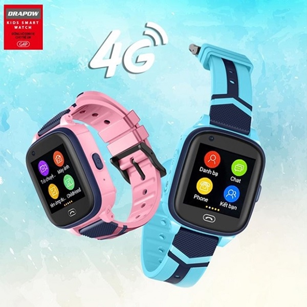 Đồng hồ định vị Drapow G4P “xịn sò” với nhiều tính năng hữu ích