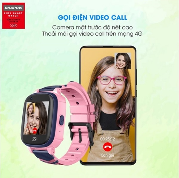 Drapow G4P sẵn sàng kết nối video call qua mạng 4G