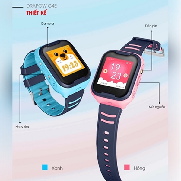Drapow G4E thiết kế bắt mắt, được các bạn nhỏ yêu thích