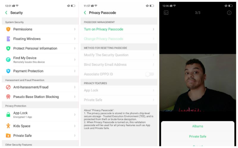 Khóa vân tay trên ứng dụng với điện thoại Xiaomi