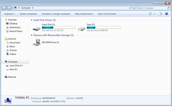 Sửa lỗi USB không hiển thị file bằng máy tính