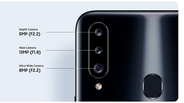 Galaxy A20s có 3 camera sau