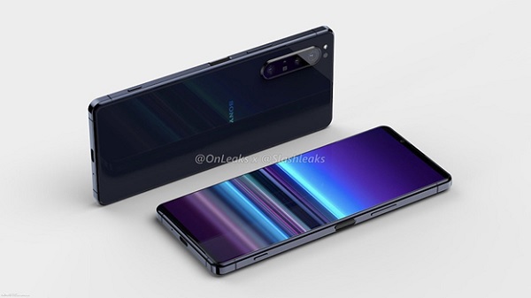 Sony Xperia 5 Plus thiết kế khá vuông vức, màn hình thẳng tắp vô cùng cuốn hút
