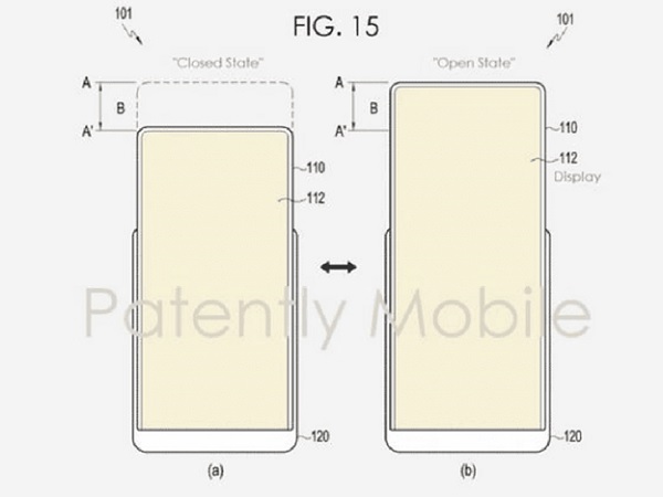 Samsung đăng ký cấp bằng sáng chế cho một smartphone màn hình có thể kéo dài