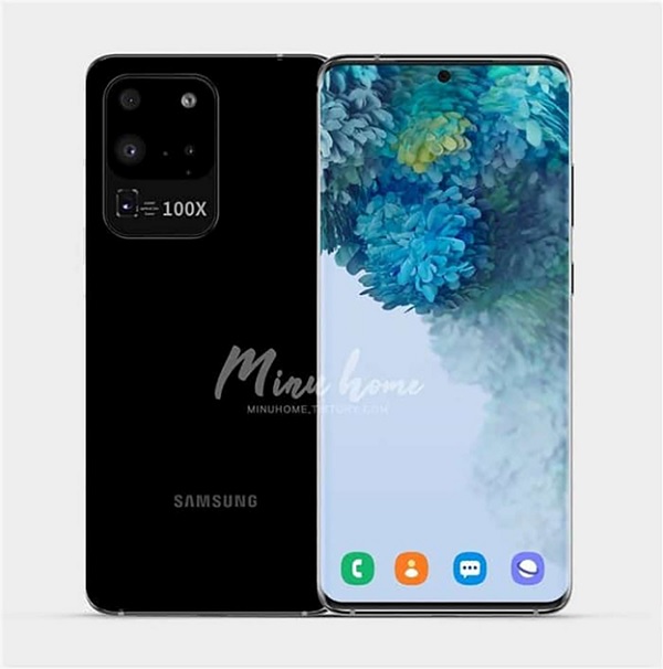Ảnh render Galaxy S20 Ultra