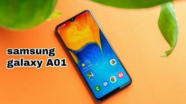 Trên tay Samsung Galaxy A01 về thiết kế