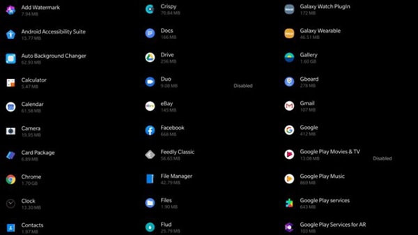 Một thiết bị Android có thể cài được nhiều ứng dụng Android
