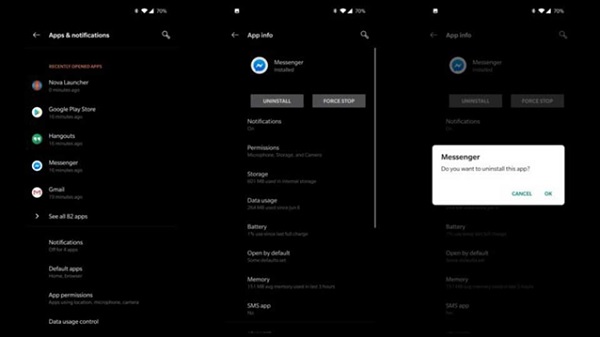 Gỡ ứng dụng Android