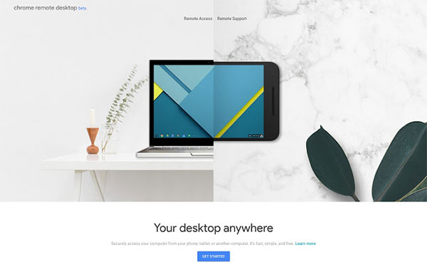 Kết nối điện thoại với PC nhanh chóng bằng ứng dụng Chrome Remote Control 