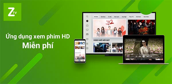 Zing TV - ứng dụng xem phim trên điện thoại Android miễn phí