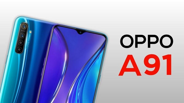 OPPO A91 sở hữu màn hình “giọt nước” và 4 camera sau, tương đồng với rò rỉ cấu hình OPPO F15