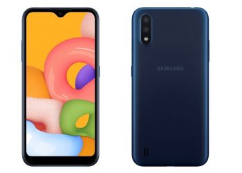 Smartphone “bình dân” Samsung Galaxy A01 giá bao nhiêu tiền?