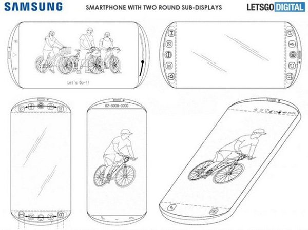 Lộ diện bằng sáng chế smartphone với 3 màn hình của Samsung