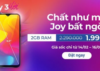 Hotsale chớp nhoáng: Vsmart Joy 3 giá chỉ 1.990.000đ trong 3 ngày duy nhất