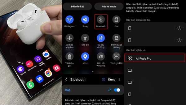 cách kết nối airpod với iphone