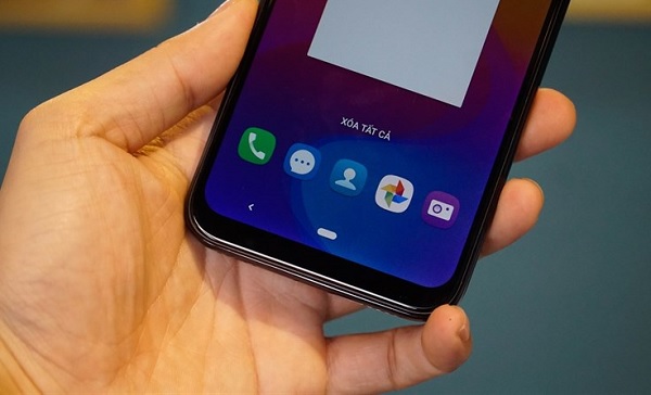 Phần cằm dưới khá dày