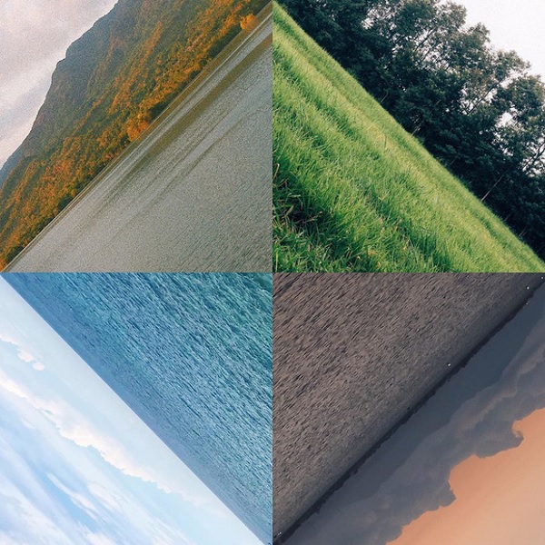 Cách ghép ảnh chân trời hình vuông