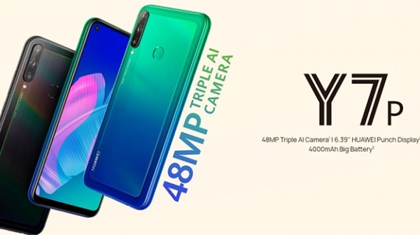 Giá bán Huawei Y7p khoảng 3,5 triệu đồng