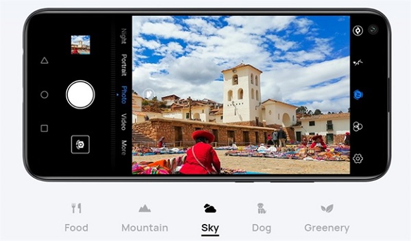 Sản phẩm được trang bị cụm 3 camera sau với camera chính 48MP