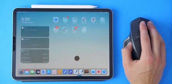 Cải tiến nhận diện tính năng sử dụng chuột trên iPad
