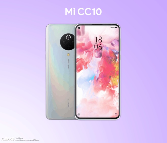 Màn hình Mi 10 Lite vẫn tương tự như 2 người anh
